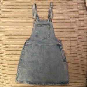 Forever21 denim overall dress